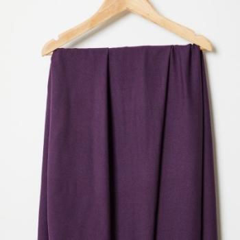 mind the Maker - ECOVERO™ Viskose - Vera Crepe - Solid - Plum